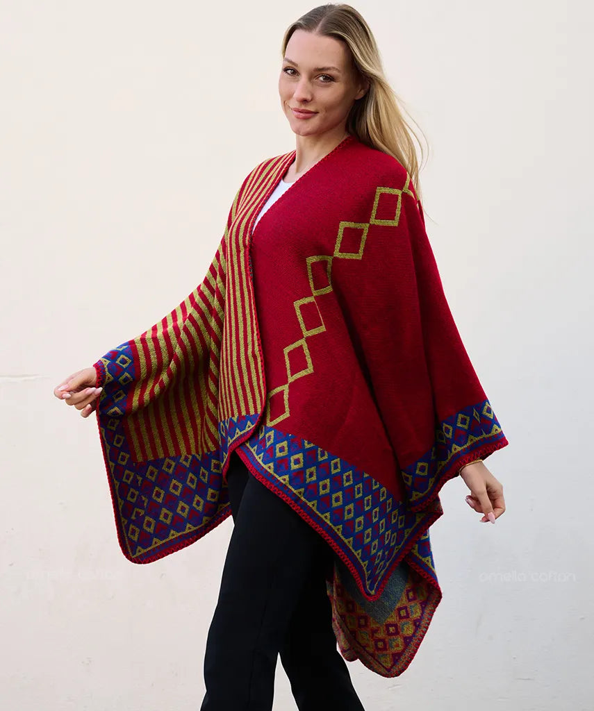 Elegant Cozy Cape - Ornella Caftan™