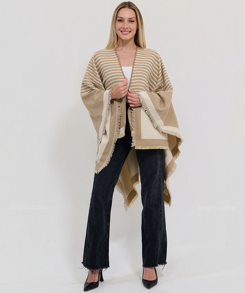 Reversible Cozy Cape - Ornella Caftan™