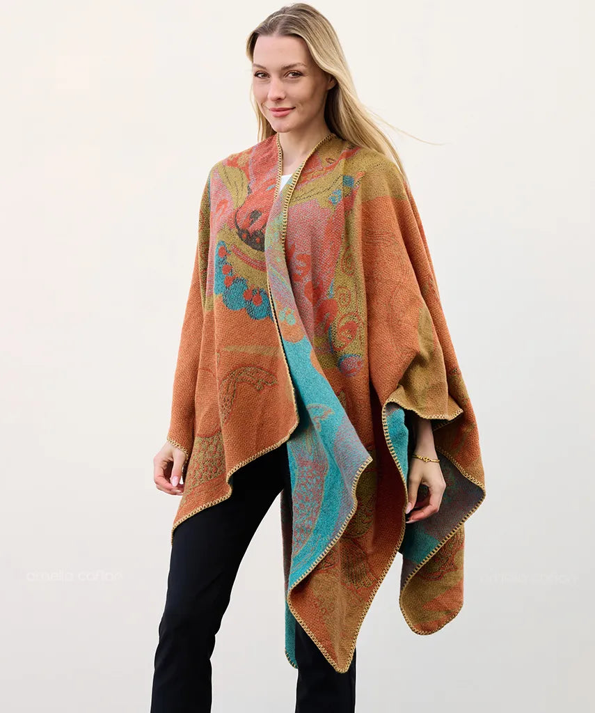 Elegant Cozy Cape - Ornella Caftan™