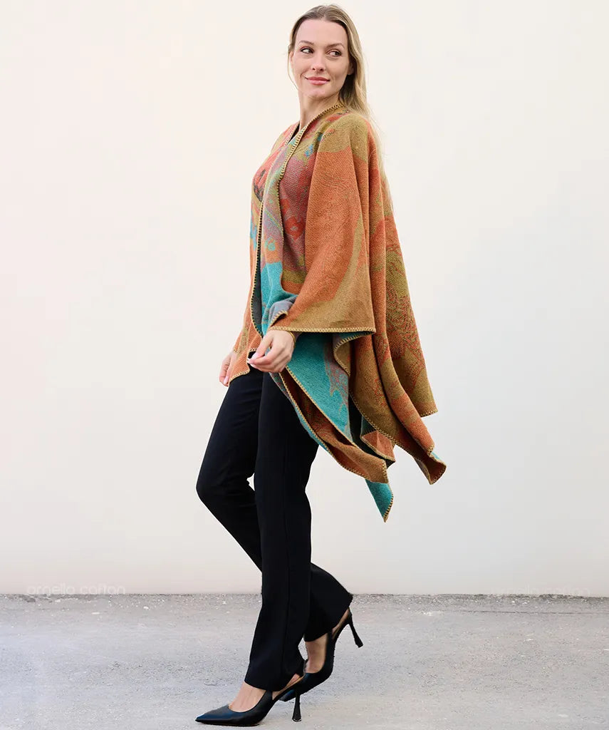 Elegant Cozy Cape - Ornella Caftan™