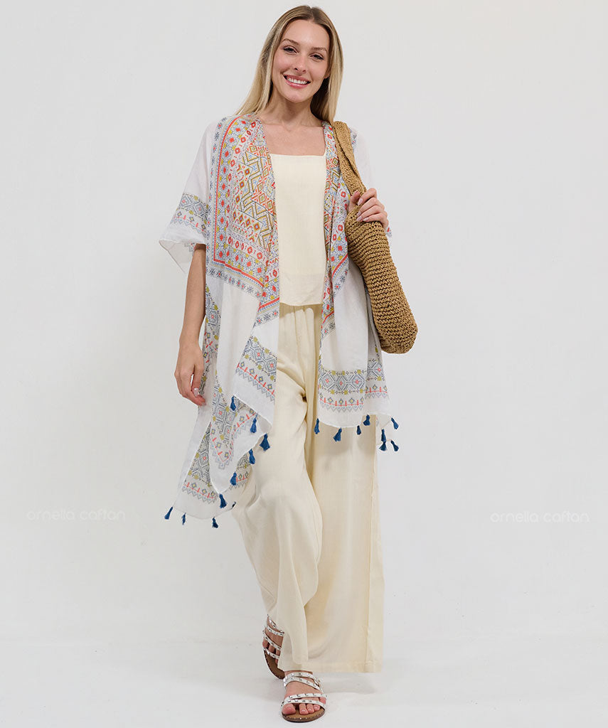 Loose, casual Cardigan - Ornella Caftan™