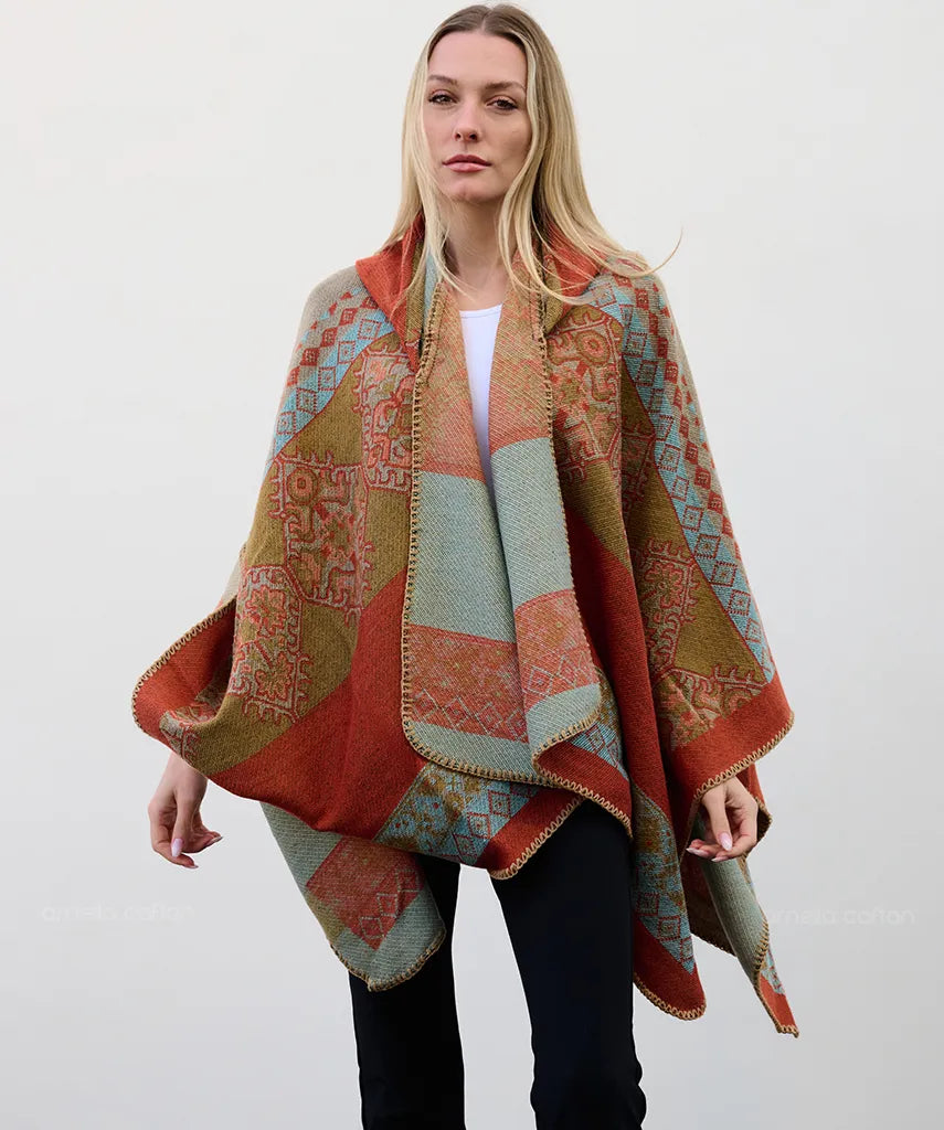 Elegant Cozy Cape - Ornella Caftan™
