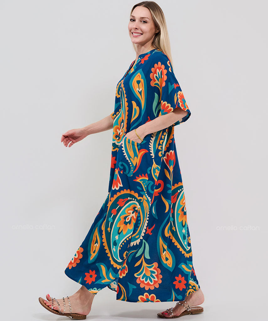 Elegant Pocket Caftan - Ornella Caftan™