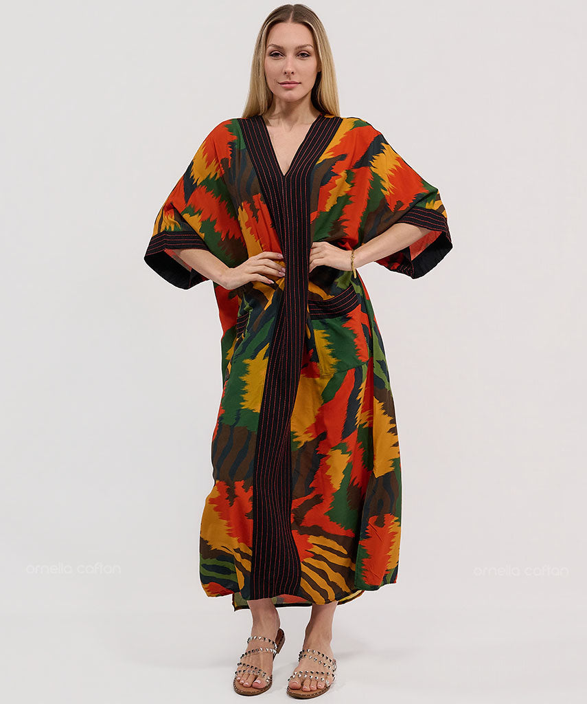 Elegant Pocket Caftan - Ornella Caftan™