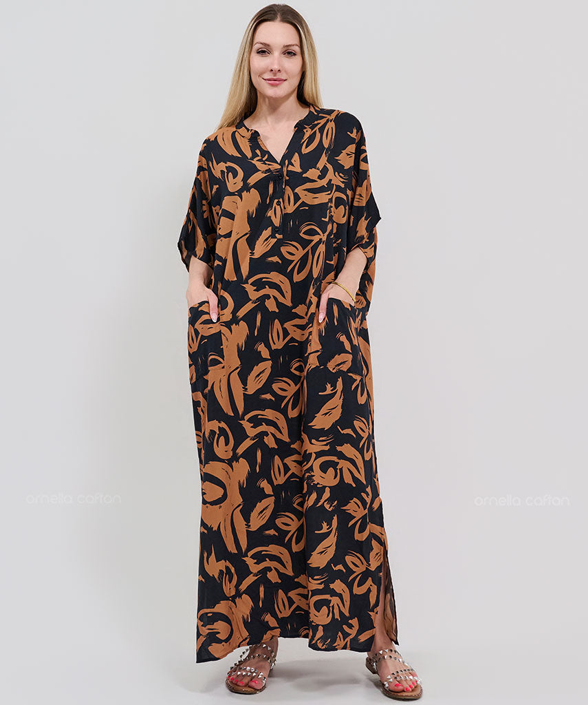 Elegant Pocket Caftan - Ornella Caftan™