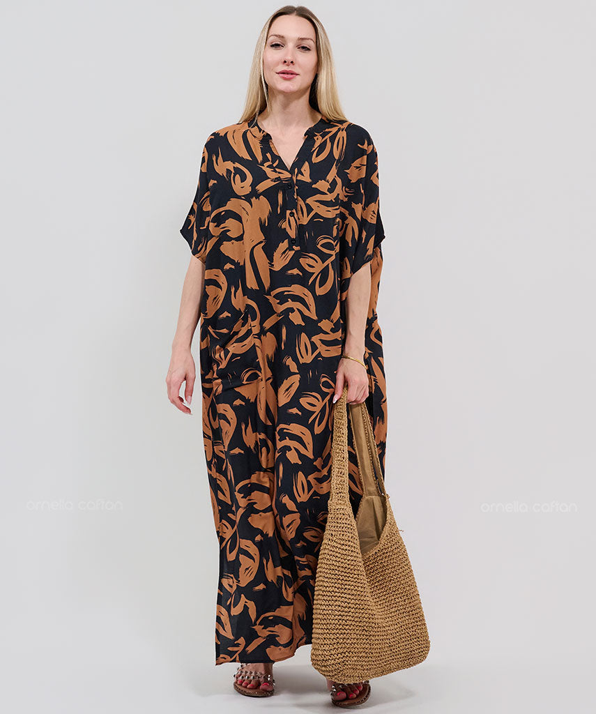 Elegant Pocket Caftan - Ornella Caftan™