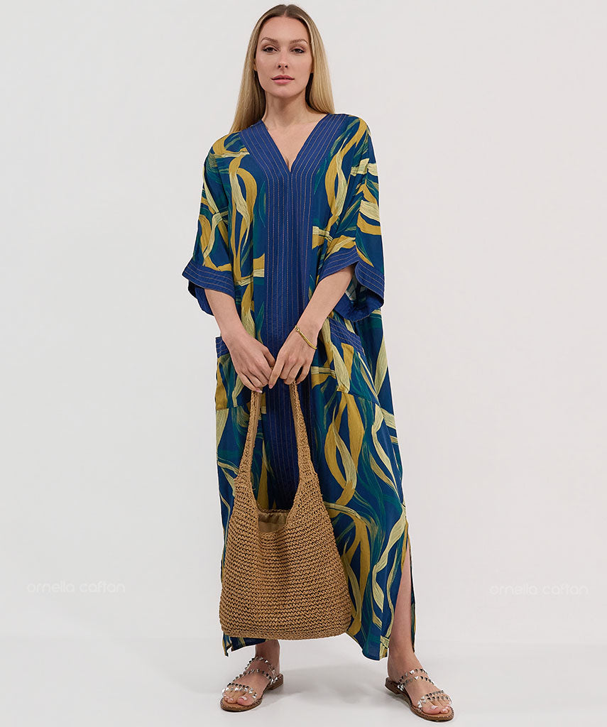 Elegant Pocket Caftan - Ornella Caftan™