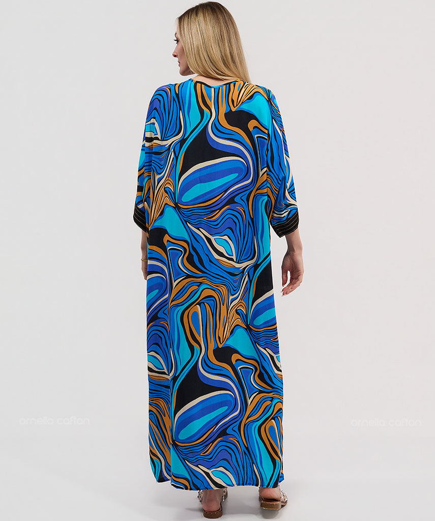 Elegant Pocket Caftan - Ornella Caftan™