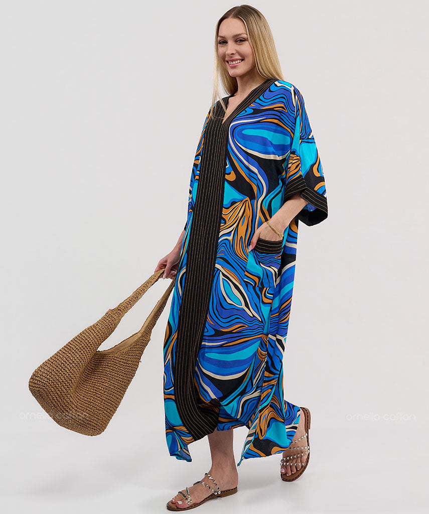 Elegant Pocket Caftan - Ornella Caftan™