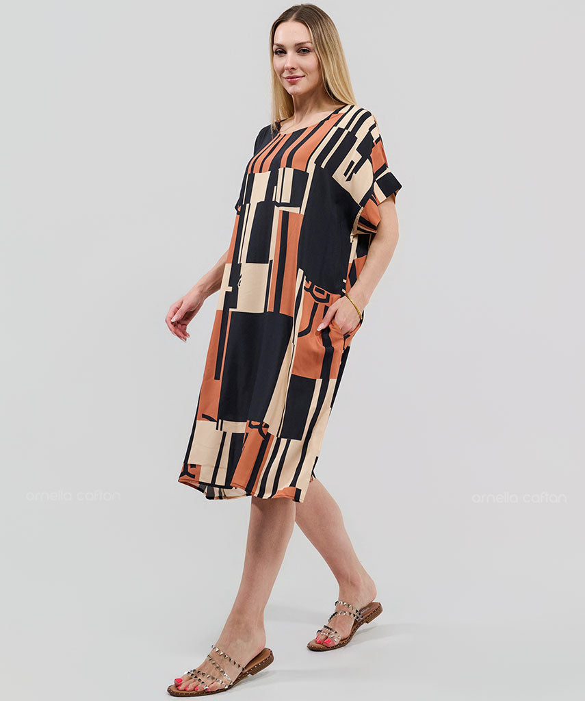 Casual, Short Pocket Dress – Ornella Caftan™