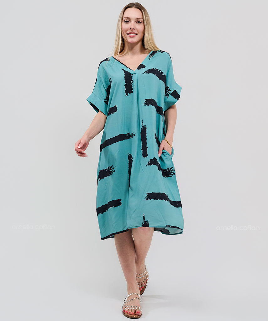 Casual, Short Pocket Dress – Ornella Caftan™