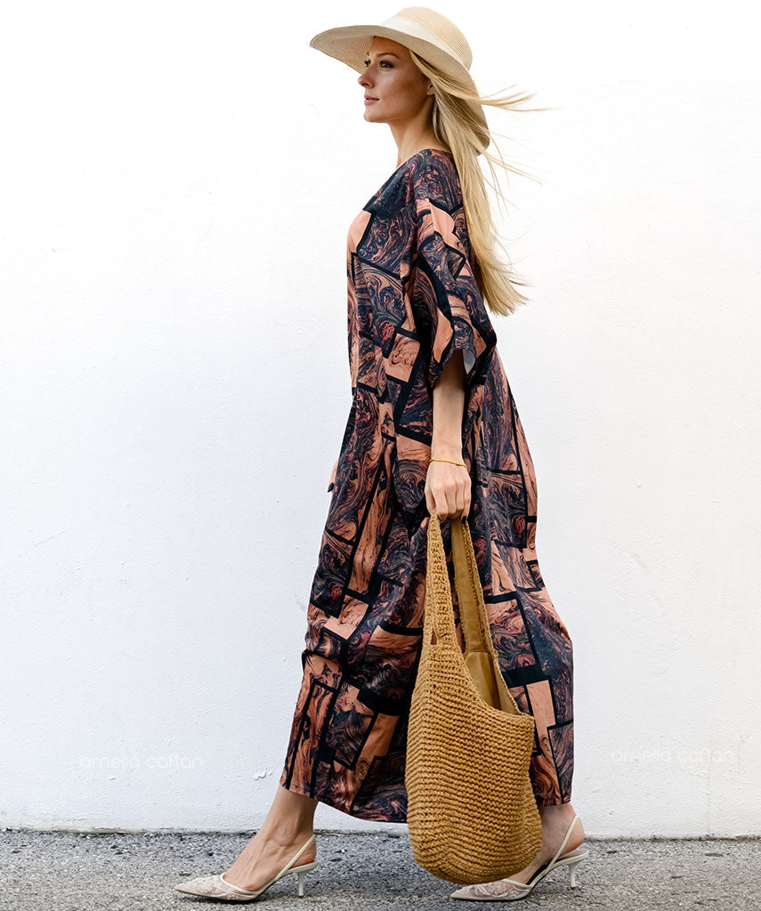 Warm, Cozy Velvet Caftan - Ornella Caftan™