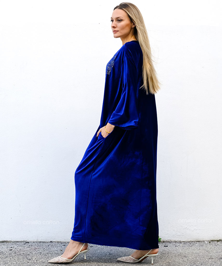 Warm, Cozy Velvet Caftan - Ornella Caftan™