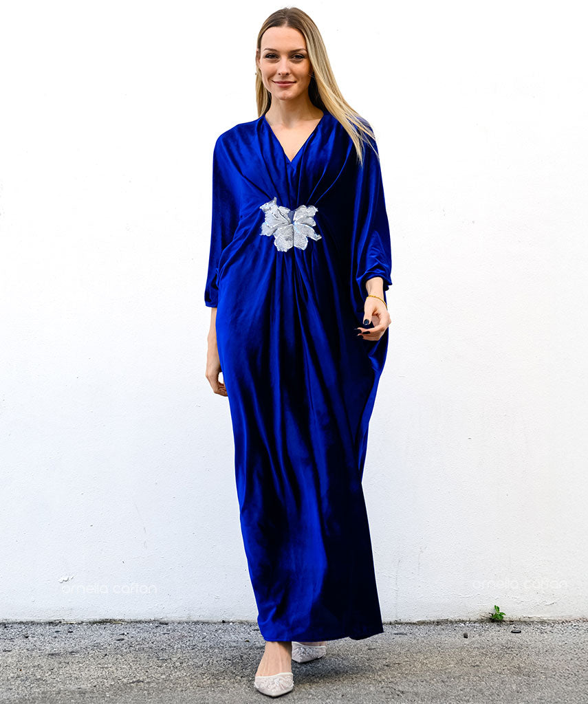 Warm, Cozy Velvet Caftan - Ornella Caftan™