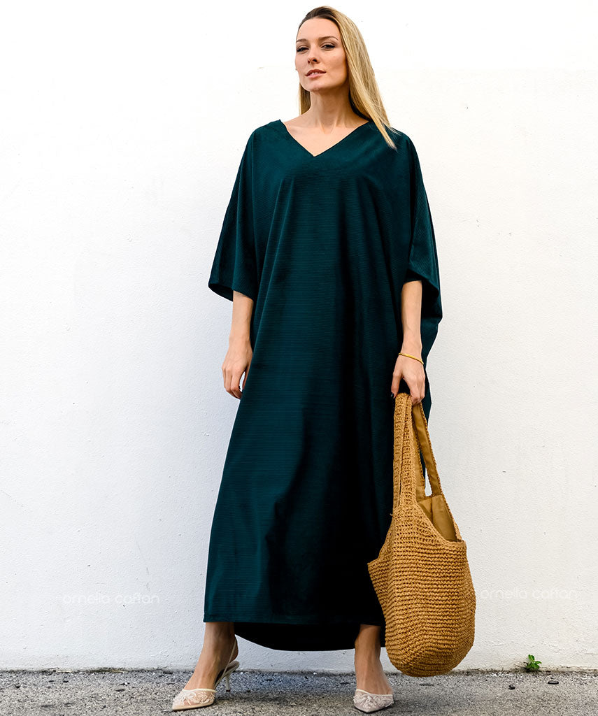 Warm, Cozy Velvet Caftan - Ornella Caftan™