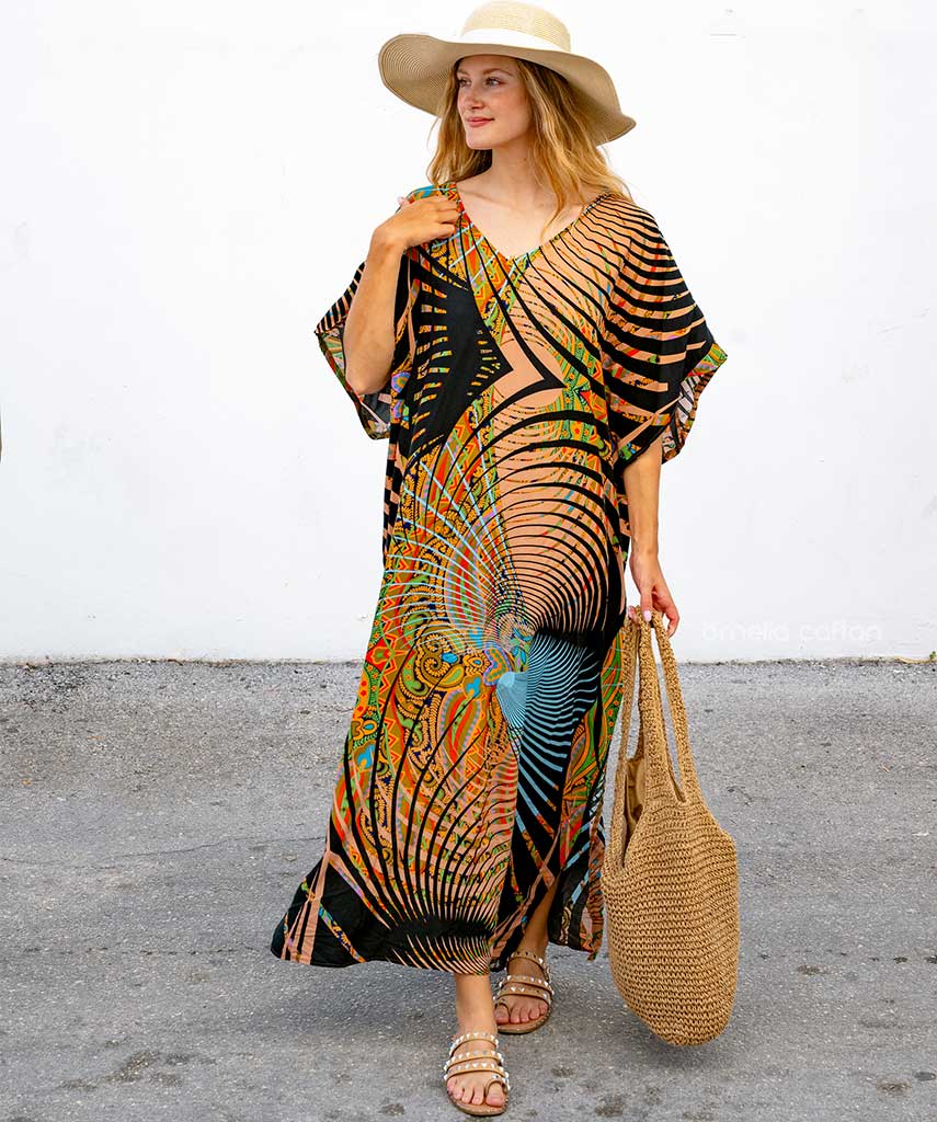 Loose, casual Caftan - Ornella Caftan Loose, casual Caftan - Ornella Caftan
