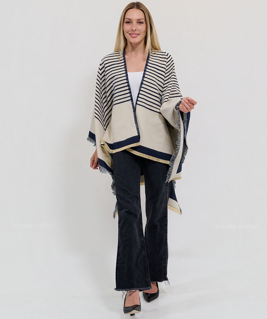 Reversible Cozy Cape - Ornella Caftan™