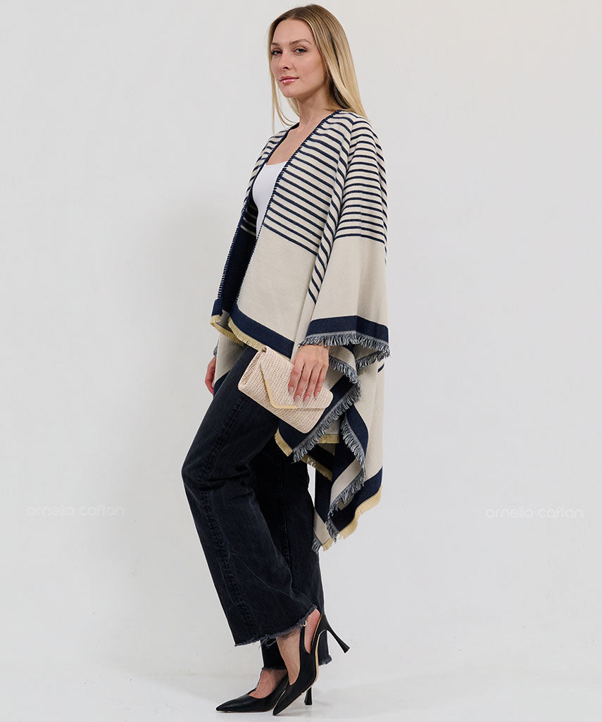 Reversible Cozy Cape - Ornella Caftan™