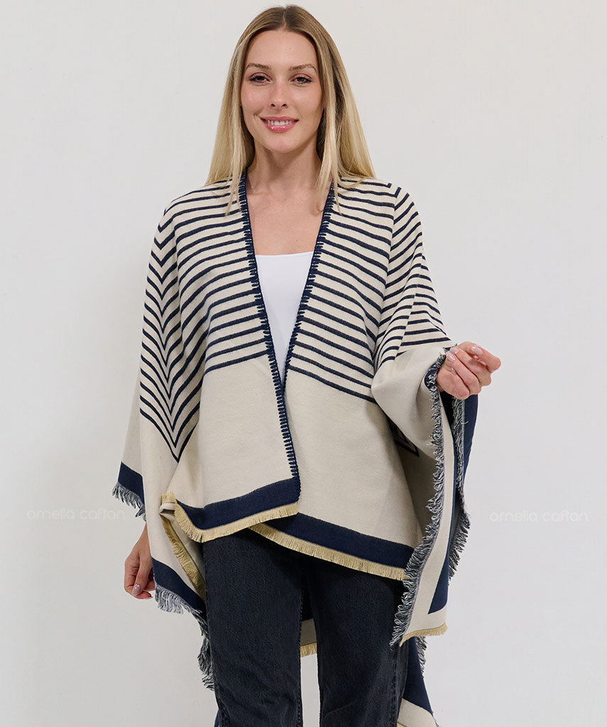 Reversible Cozy Cape - Ornella Caftan™
