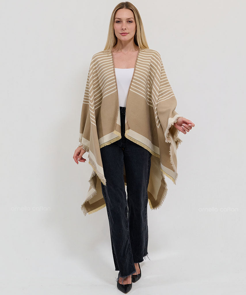 Reversible Cozy Cape - Ornella Caftan™