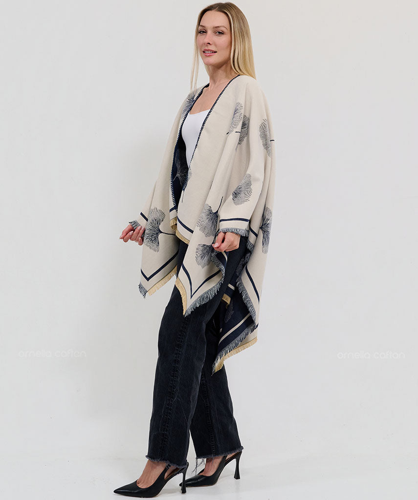 Reversible Cozy Cape - Ornella Caftan™
