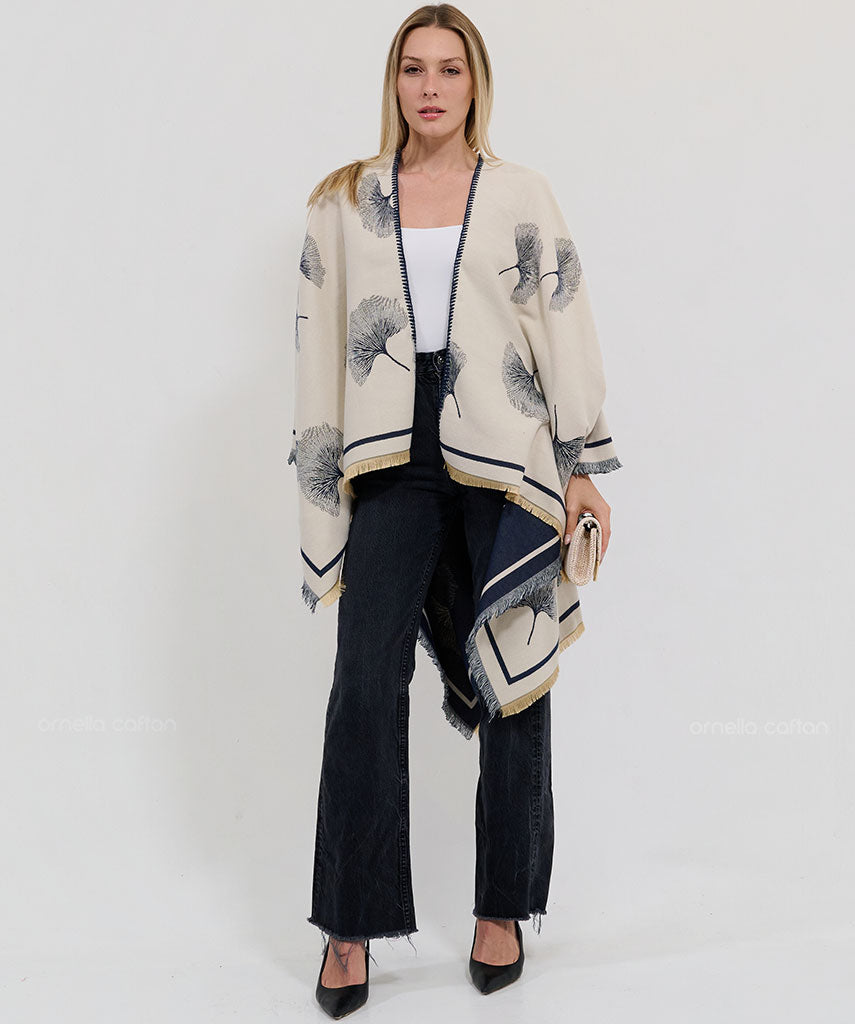 Reversible Cozy Cape - Ornella Caftan™