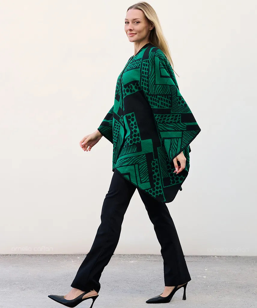 Elegant Cozy Cape - Ornella Caftan™