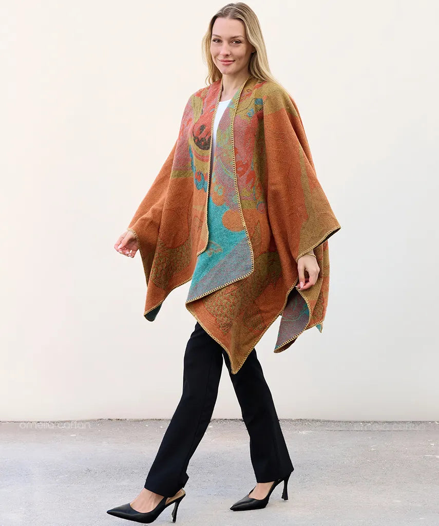 Elegant Cozy Cape - Ornella Caftan™
