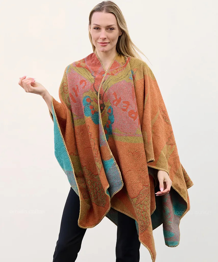 Elegant Cozy Cape - Ornella Caftan™
