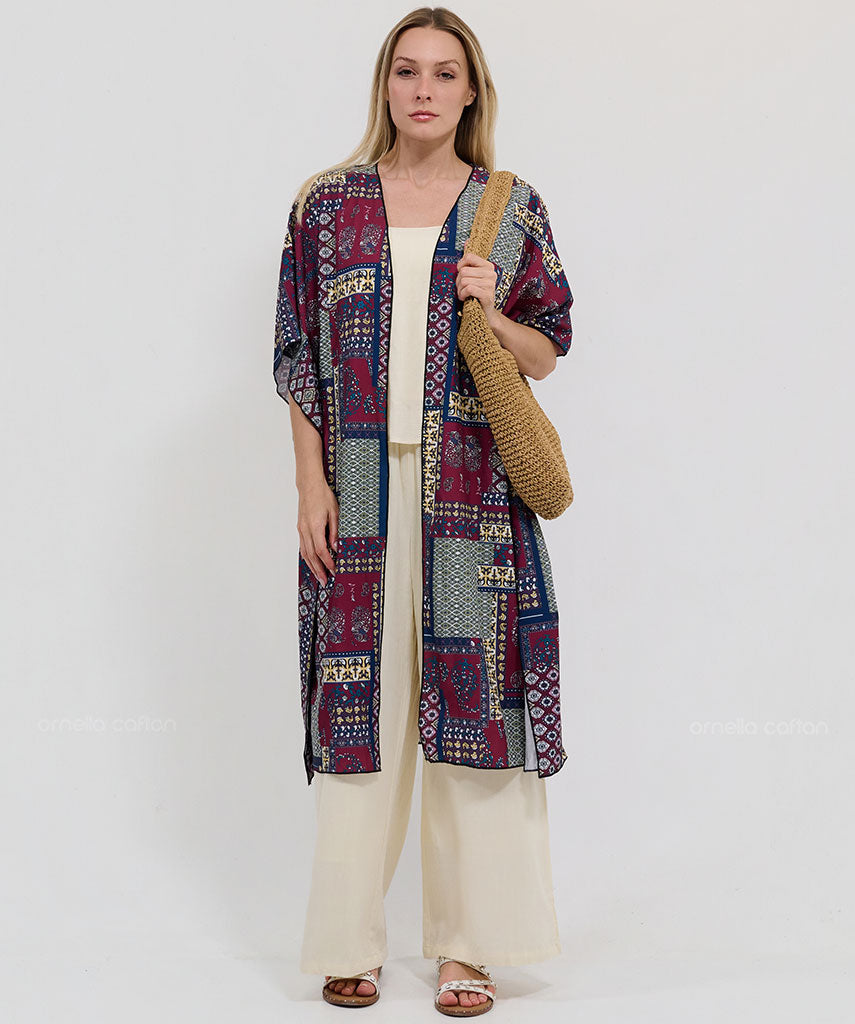 Loose, casual Cardigan - Ornella Caftan™
