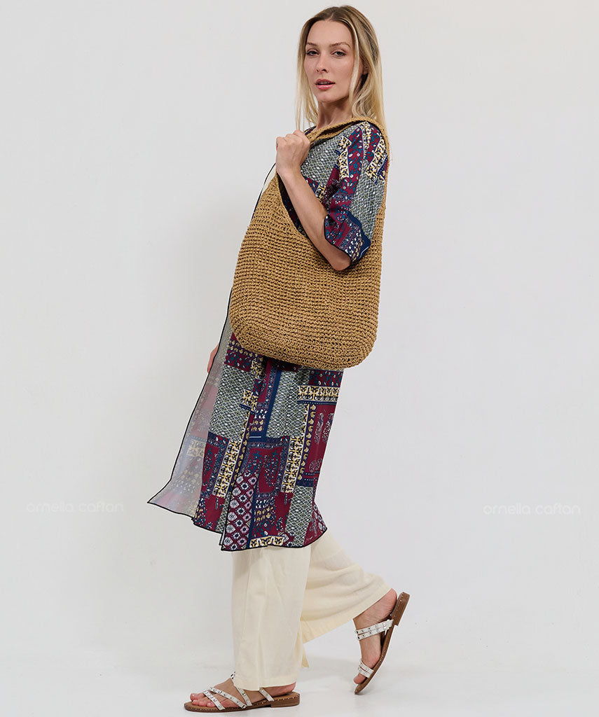 Loose, casual Cardigan - Ornella Caftan™