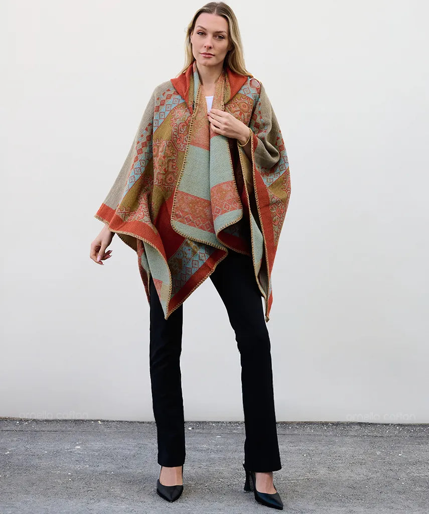 Elegant Cozy Cape - Ornella Caftan™