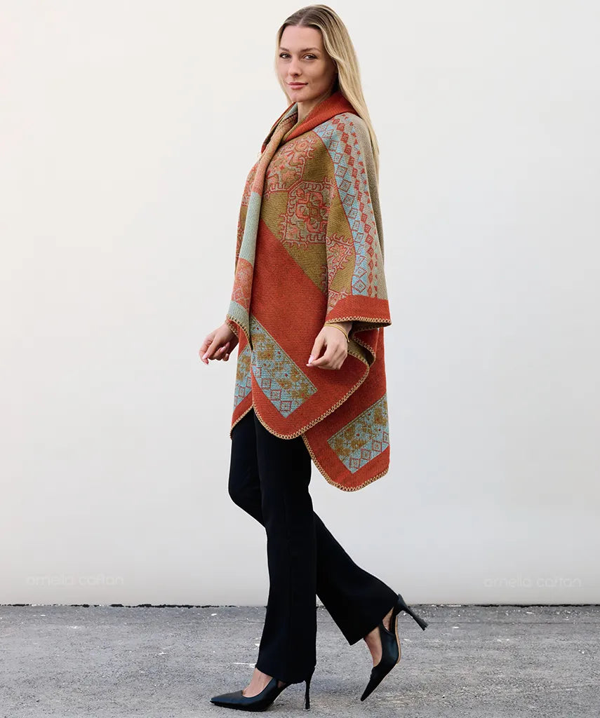 Elegant Cozy Cape - Ornella Caftan™