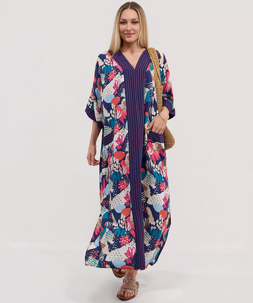 Elegant Pocket Caftan - Ornella Caftan™
