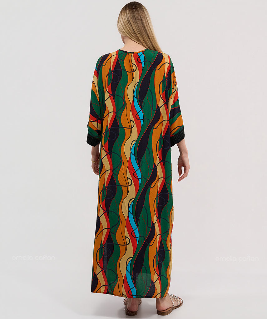 Elegant Pocket Caftan - Ornella Caftan™