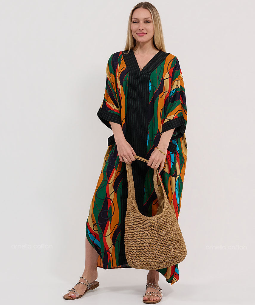 Elegant Pocket Caftan - Ornella Caftan™