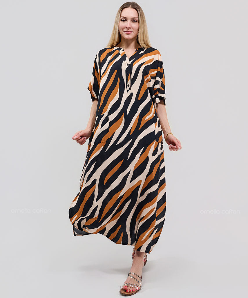 Elegant Pocket Caftan - Ornella Caftan™