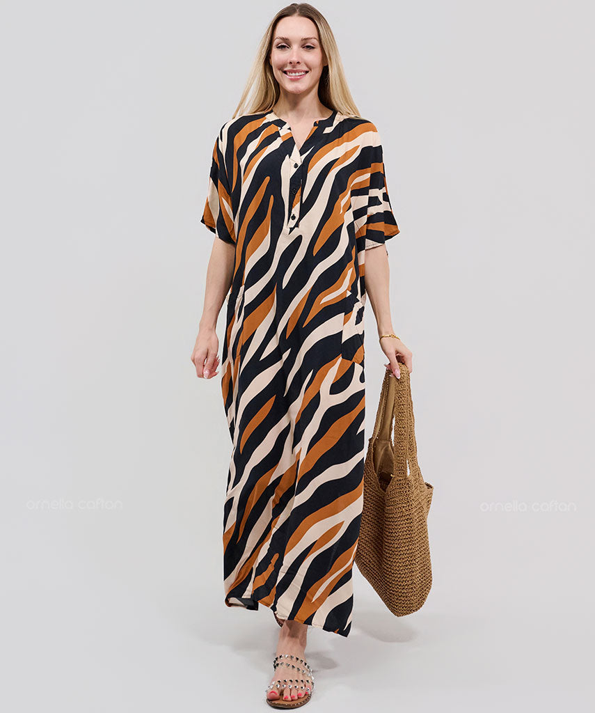 Elegant Pocket Caftan - Ornella Caftan™