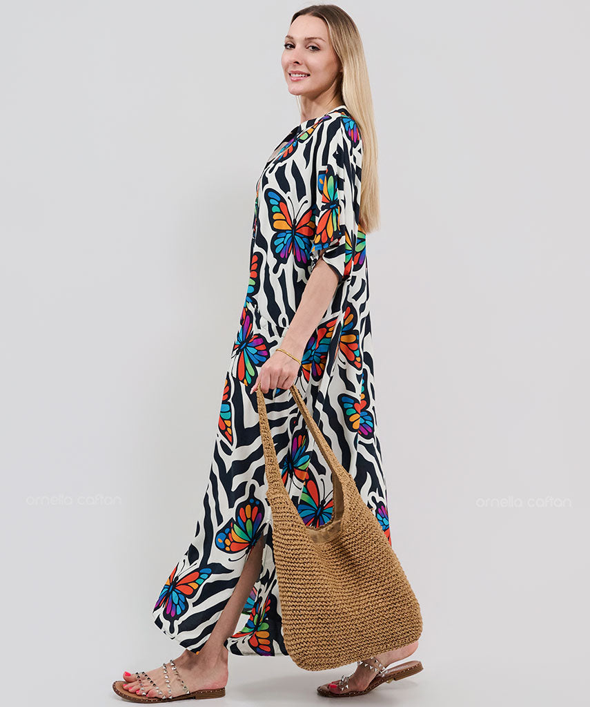 Elegant Pocket Caftan - Ornella Caftan™