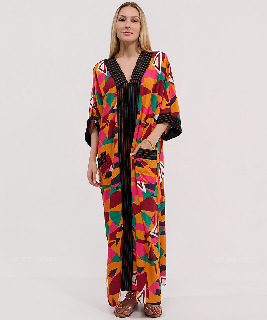Elegant Pocket Caftan - Ornella Caftan™