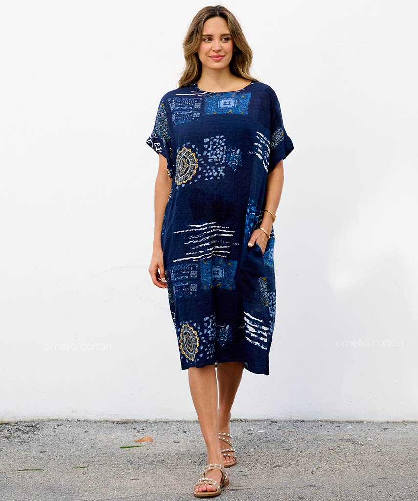 Casual, Short Pocket Dress – Ornella Caftan™