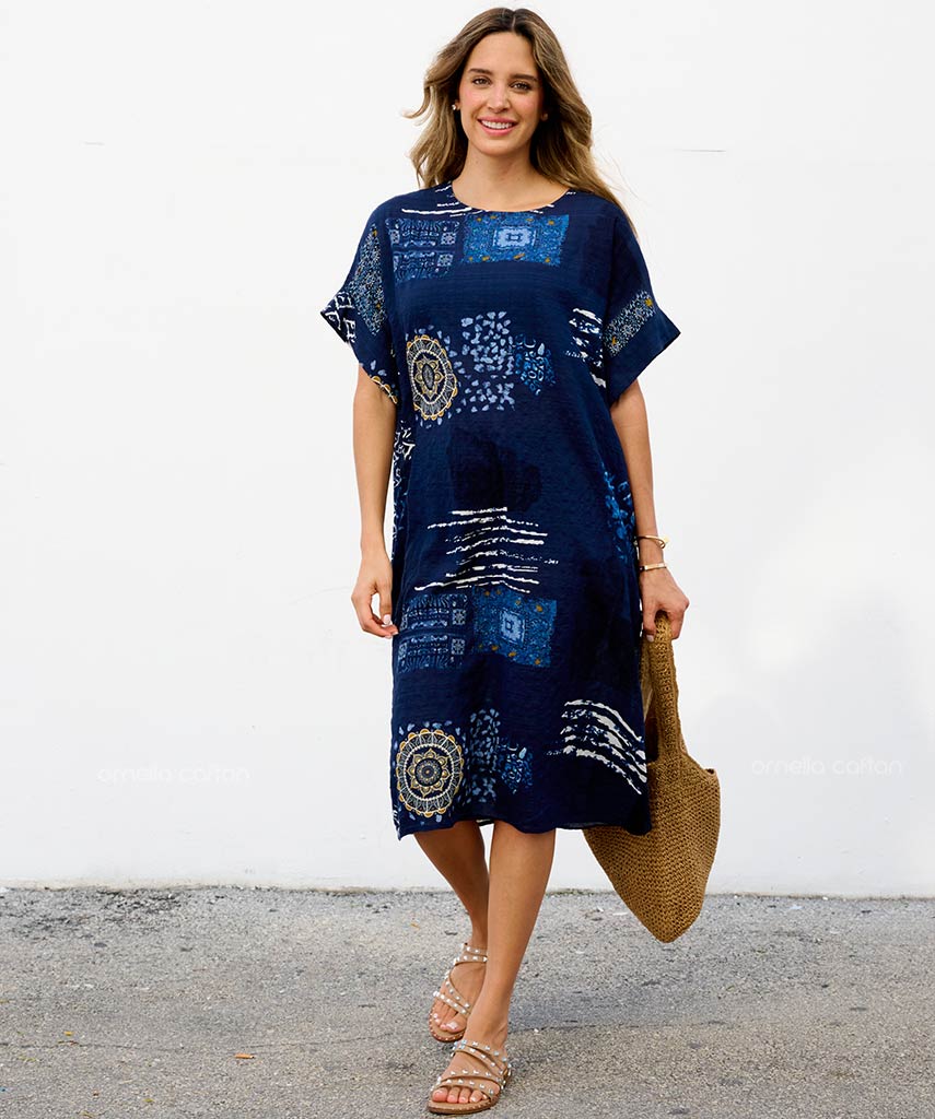 Casual, Short Pocket Dress – Ornella Caftan™