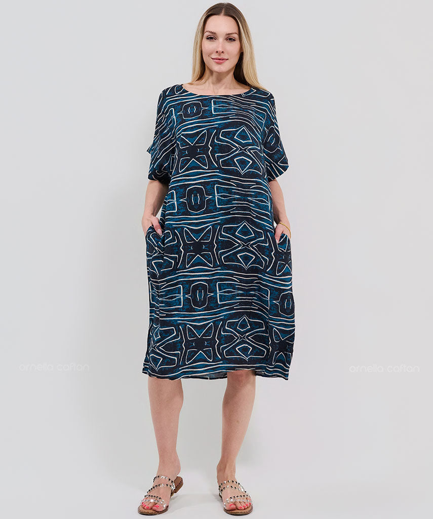 Casual, Short Pocket Dress – Ornella Caftan™