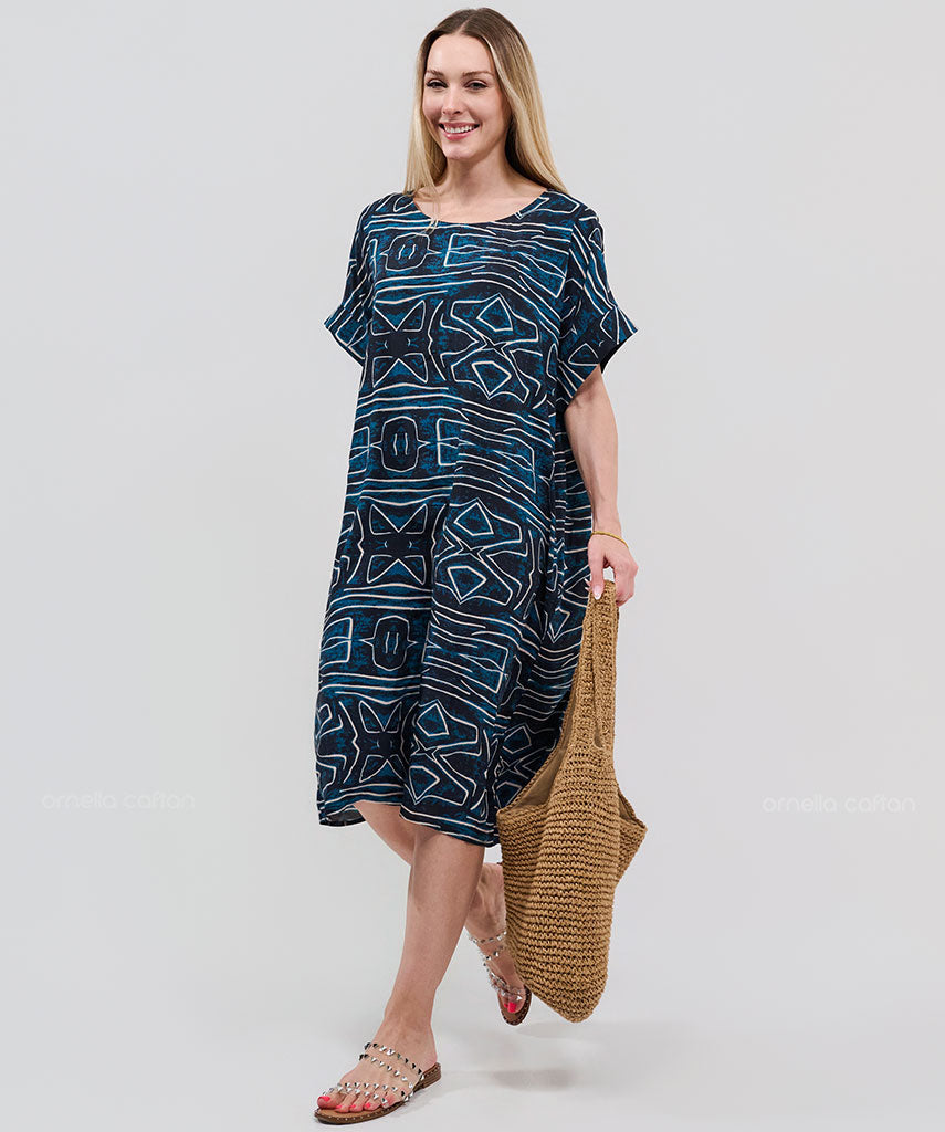 Casual, Short Pocket Dress – Ornella Caftan™