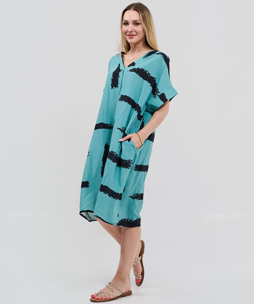 Casual, Short Pocket Dress – Ornella Caftan™
