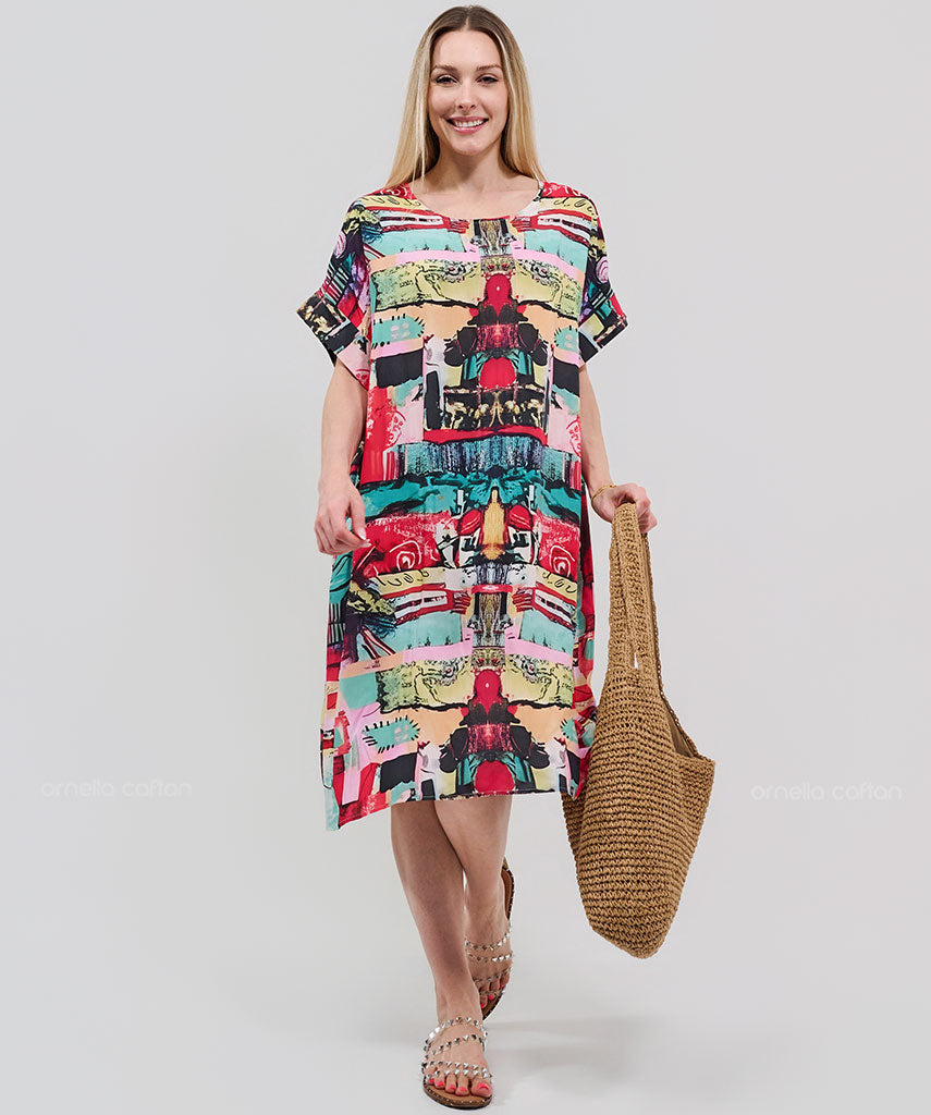 Casual, Short Pocket Dress – Ornella Caftan™