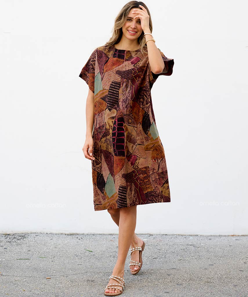 Casual, Short Pocket Dress – Ornella Caftan™