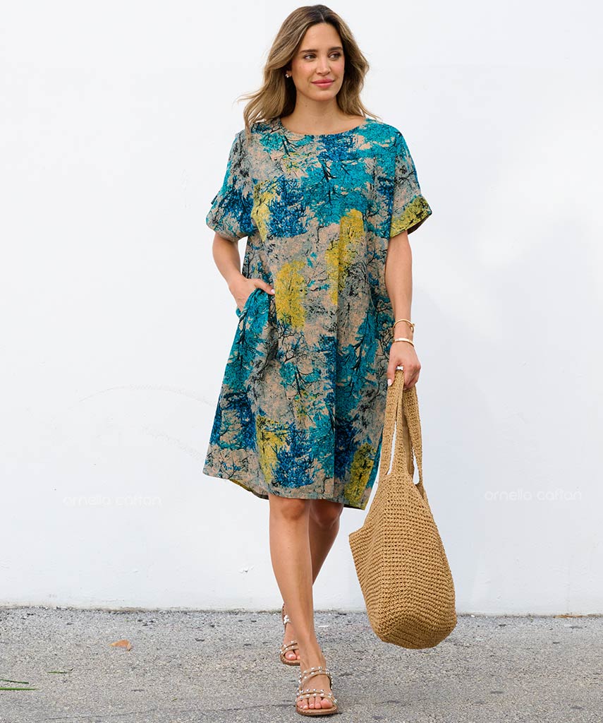 Casual, Short Pocket Dress – Ornella Caftan™