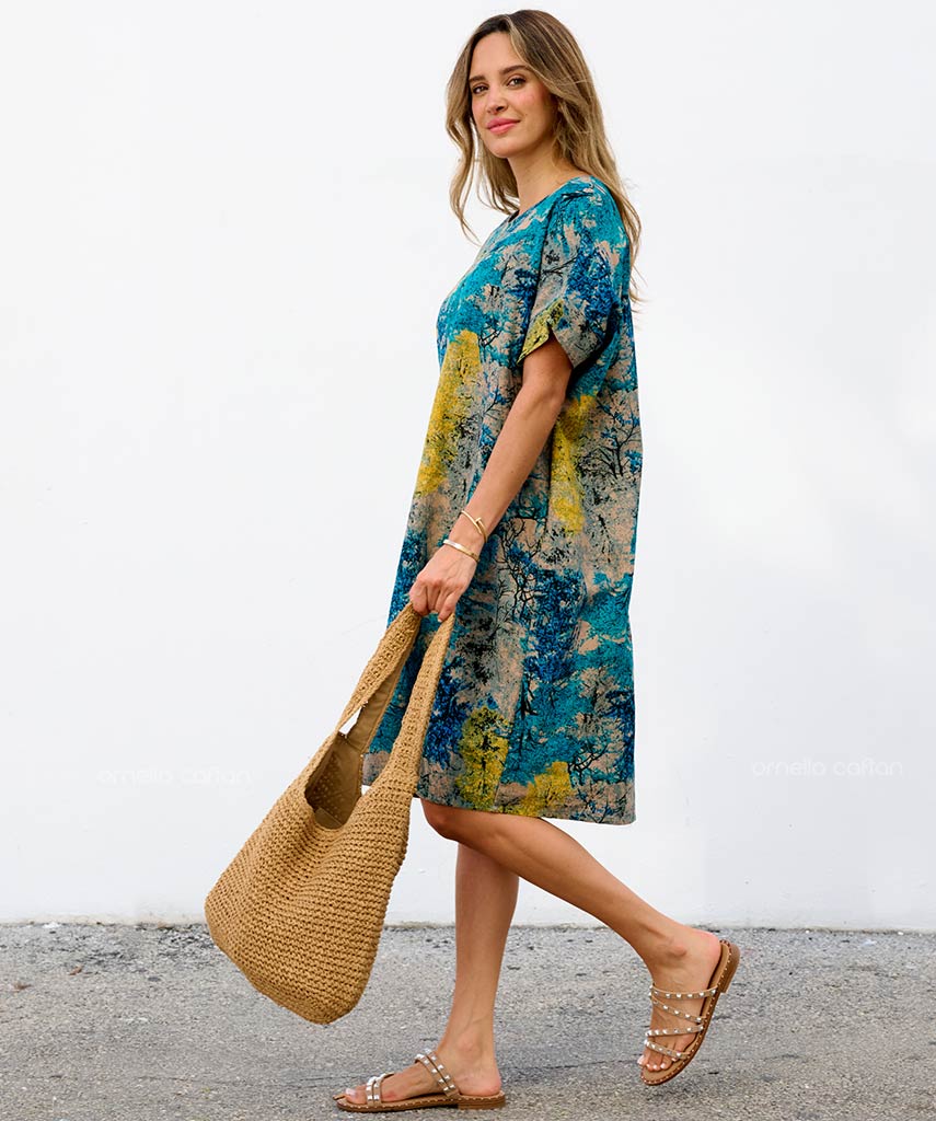 Casual, Short Pocket Dress – Ornella Caftan™