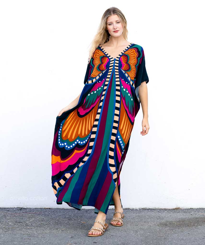 Loose, casual Caftan - Ornella Caftan Loose, casual Caftan - Ornella Caftan